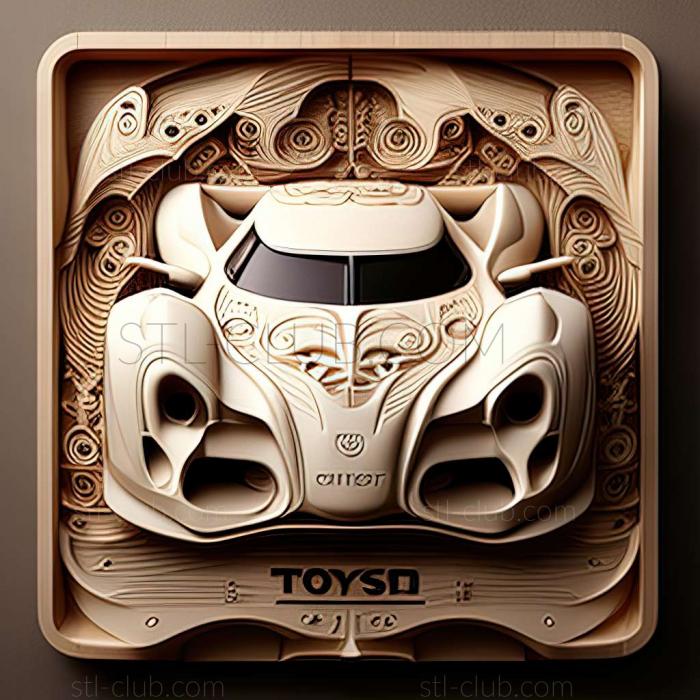 3D модель Toyota TS050 Hybrid (STL)